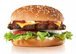 Famous start cheese burger