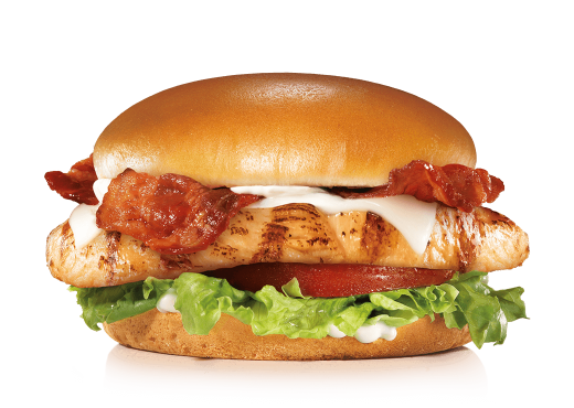 chicken sandwich bacon club sandwich