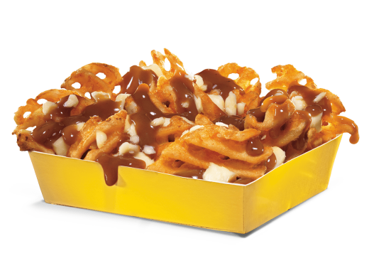 waffle fries poutine