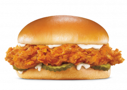 classic chicken sandwich with pickles