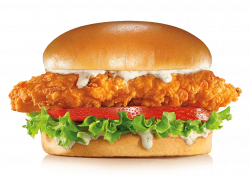 Ranch crispy chicken sandwich