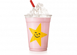 strawberry ice cream shake