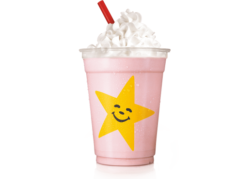 strawberry ice cream shake