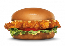 honey mustard crispy chicken sandwich