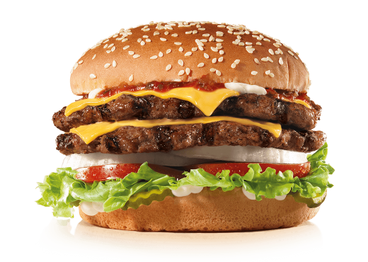 super star double cheese burger